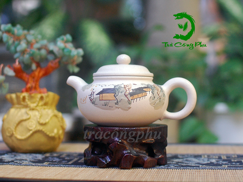 Ấm Tử Sa Phỏng Cổ San Minh Thủy Tú – ATS1429